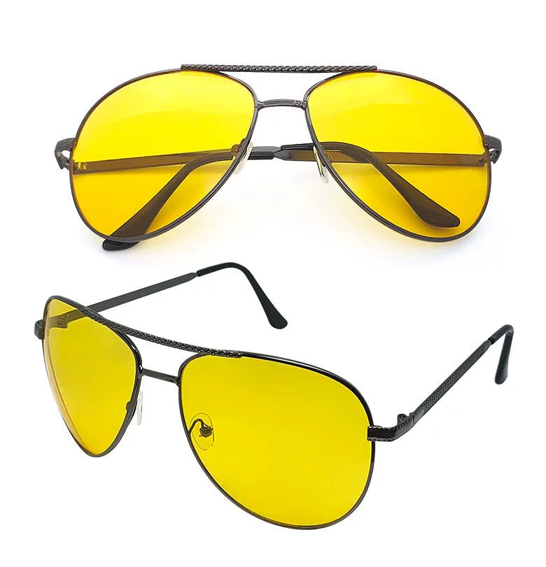 Day and Night Dual-Purpose Sunglasses Anti-High Beam for Driving 2025 New Arrival Brightening Night Vision Goggles Men and Women Fashion Sunglasses