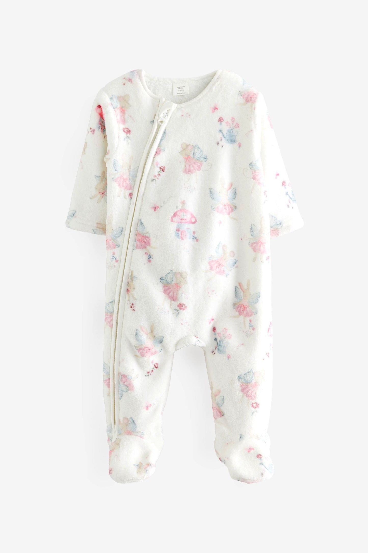 In Stock British next New Arrival Baby Fall and Winter Thick Coral Fleece Knitting Jumpsuit Romper Fleece-lined Jumpsuit Pajamas