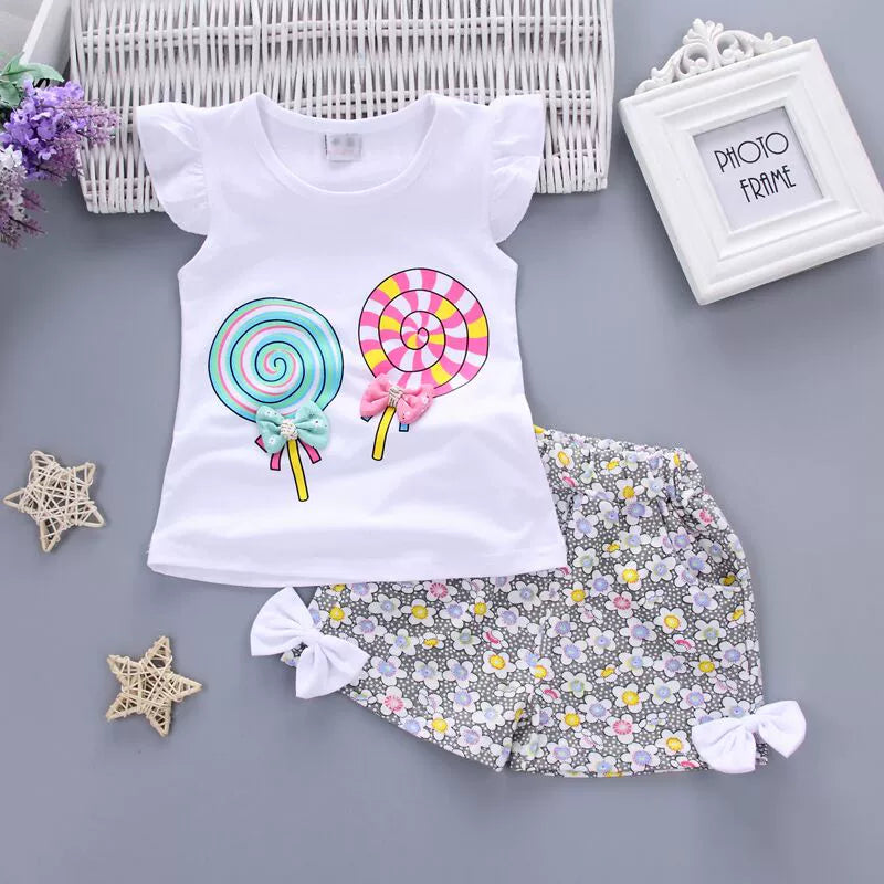 Children's Clothing Summer Stylish Baby Girl's Korean-Style 2-Year-Old Shorts