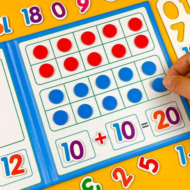 Kindergarten Mathematics Addition and Subtraction Teaching Aids Digital Decomposition Kids First Grade Arithmetic Enlightenment Educational Toys Handy Gadget