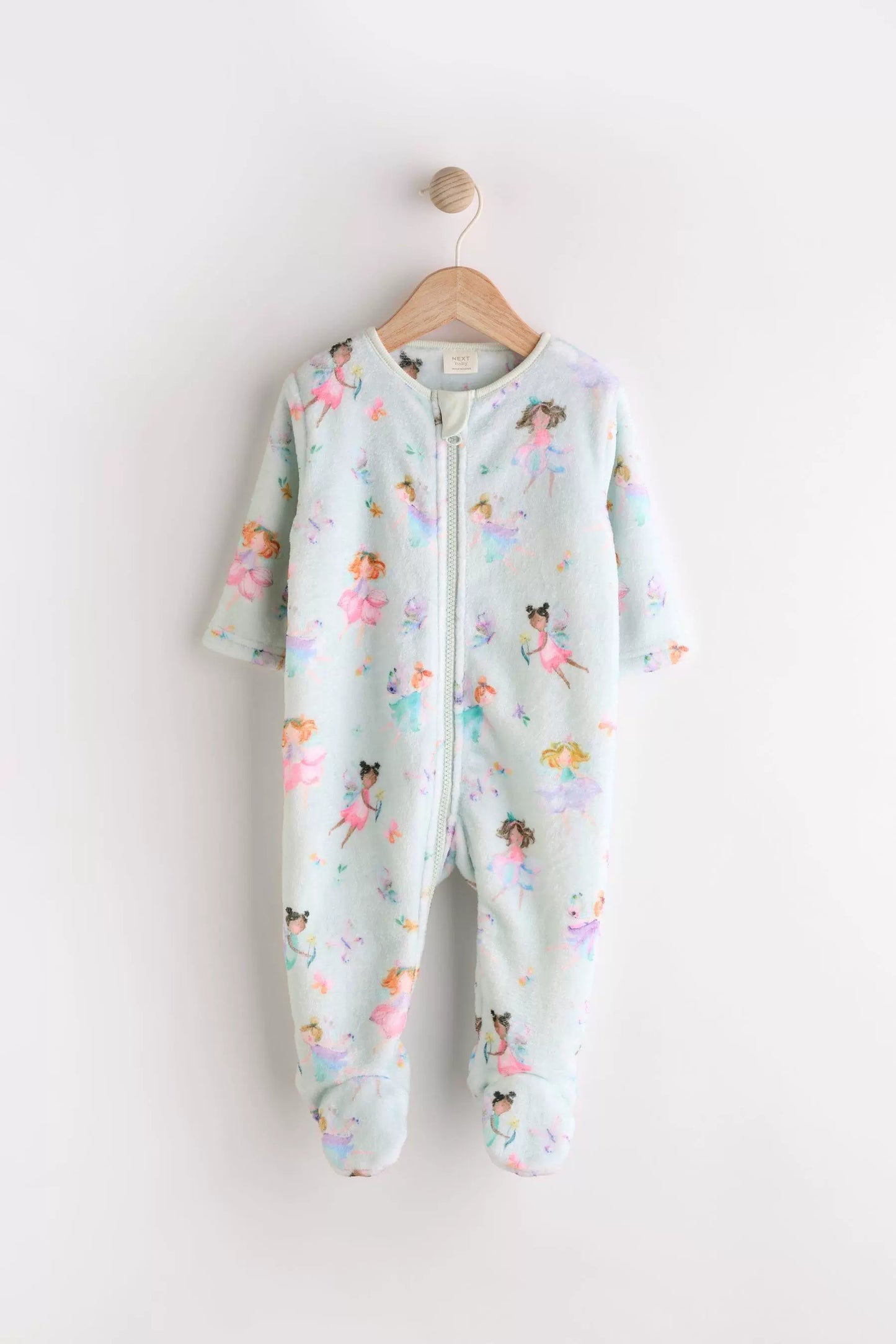 In Stock British next New Arrival Baby Fall and Winter Thick Coral Fleece Knitting Jumpsuit Romper Fleece-lined Jumpsuit Pajamas