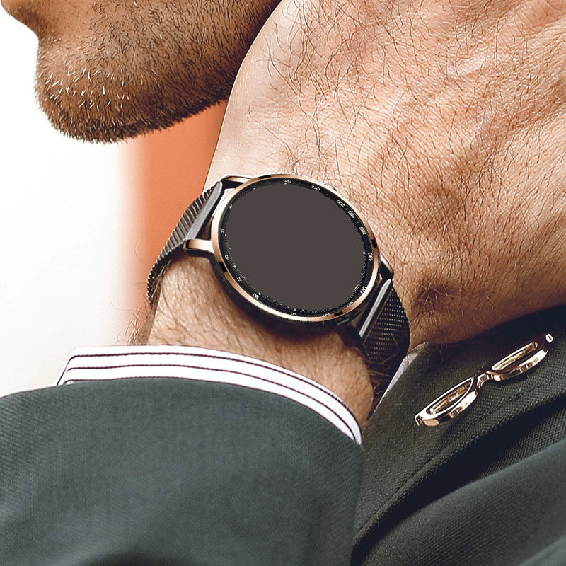 Suitable for Lenovo Smart Watch Strap L-SWAW101 Metal Watch Bracelet Lenovo Watch Fit Smart Watch Sports Watch F101 Stainless Steel Milan Strap