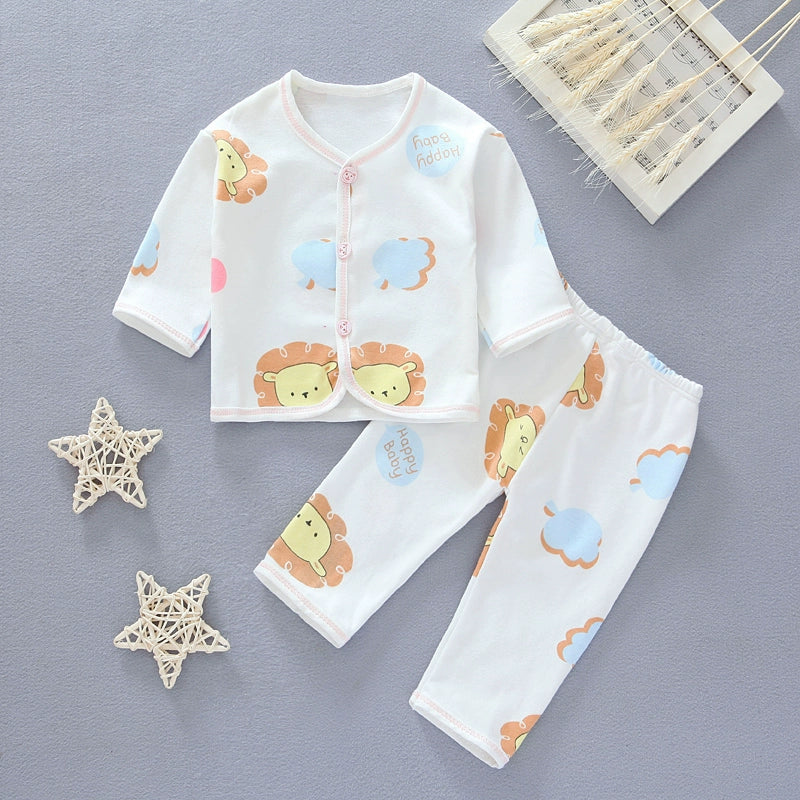 Newborn Cotton Gown Summer Thin Autumn Clothes