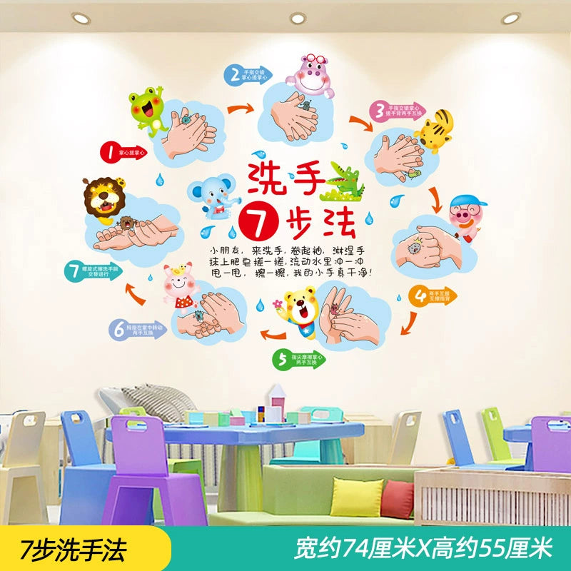 Adhesive Paper Kindergarten Wall Decoration