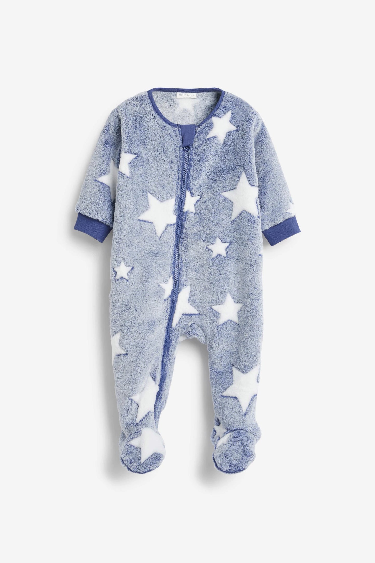 In Stock British next New Arrival Baby Fall and Winter Thick Coral Fleece Knitting Jumpsuit Romper Fleece-lined Jumpsuit Pajamas