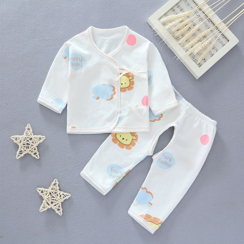 Newborn Cotton Gown Summer Thin Autumn Clothes