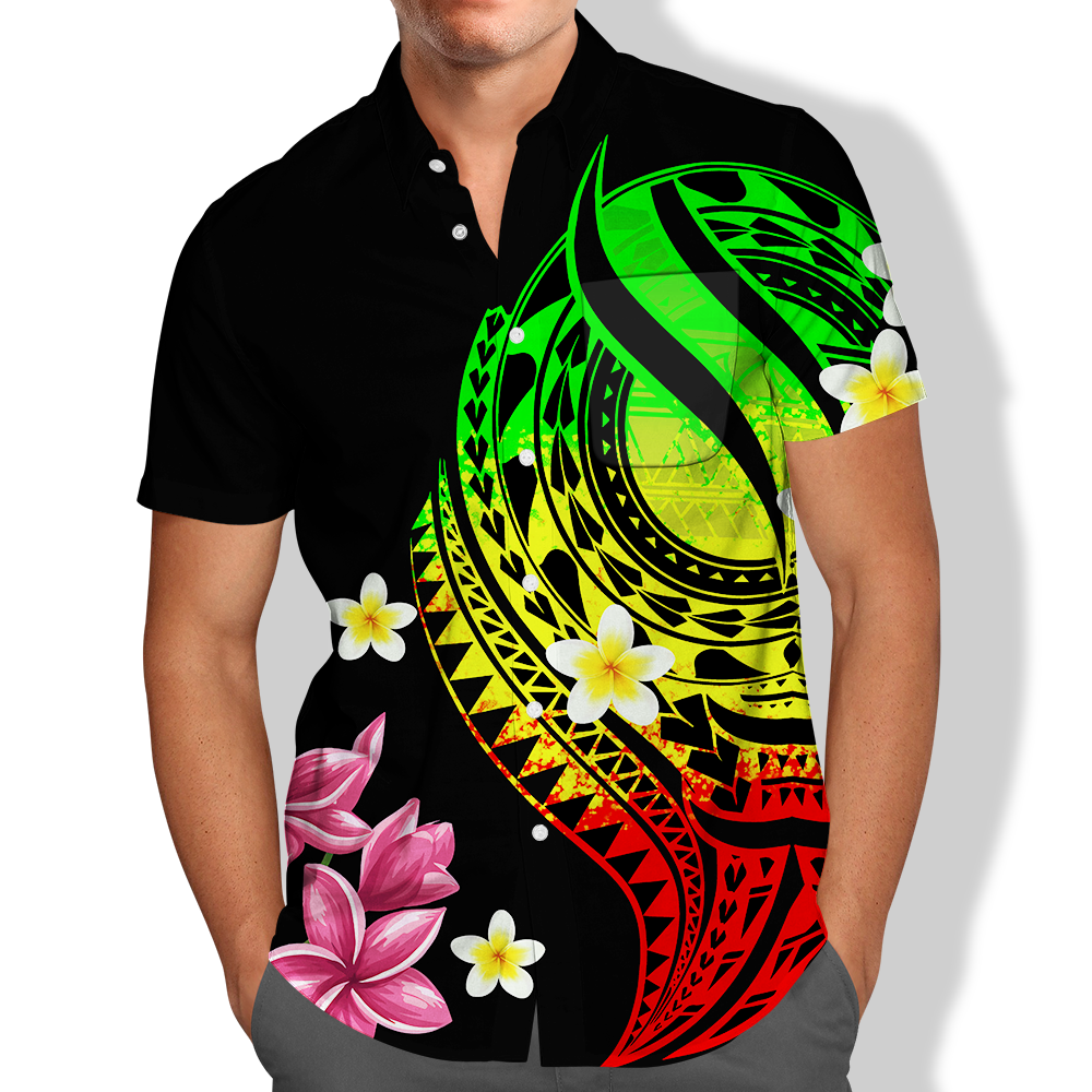3D Digital Printed Short Sleeve Shirt Men's 3D Digital Print Short Sleeve Shirt