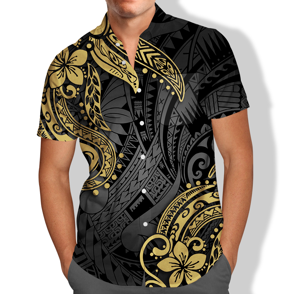 3D Digital Printed Short Sleeve Shirt Men's 3D Digital Print Short Sleeve Shirt