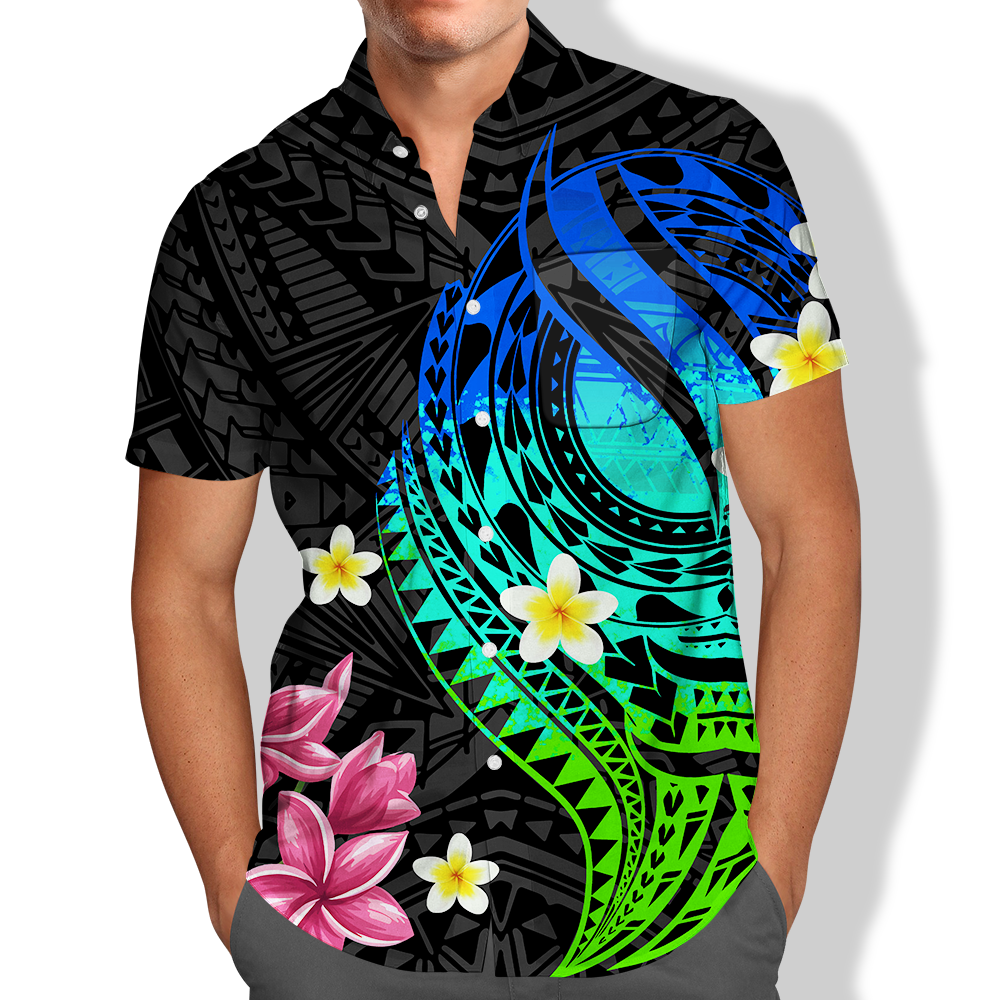 3D Digital Printed Short Sleeve Shirt Men's 3D Digital Print Short Sleeve Shirt