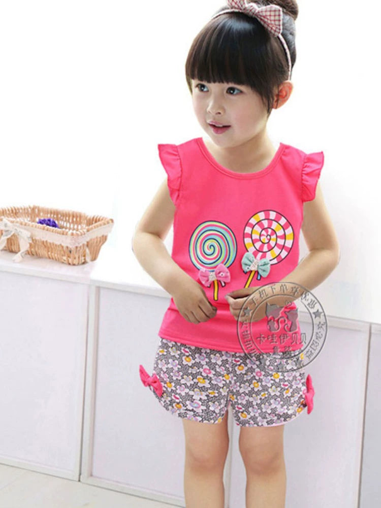 Children's Clothing Summer Stylish Baby Girl's Korean-Style 2-Year-Old Shorts