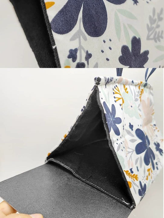 Parrot Spring and Summer Bird Nest Hammock Sunshade 100% Cotton Canvas Hanging Swing Bird Cage Supplies Tiger Skin Peony Mysterious Style