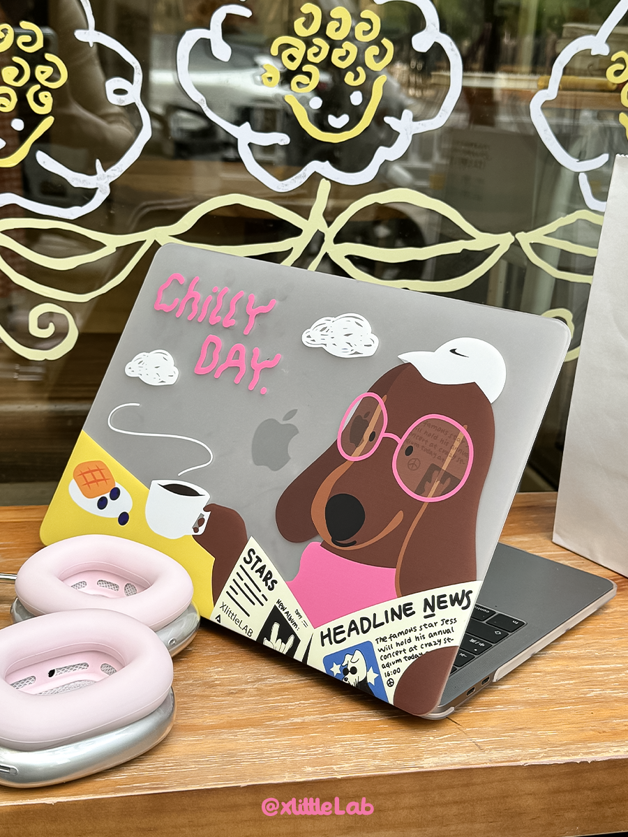 Laboratory Cute Transparent Light Protective Case