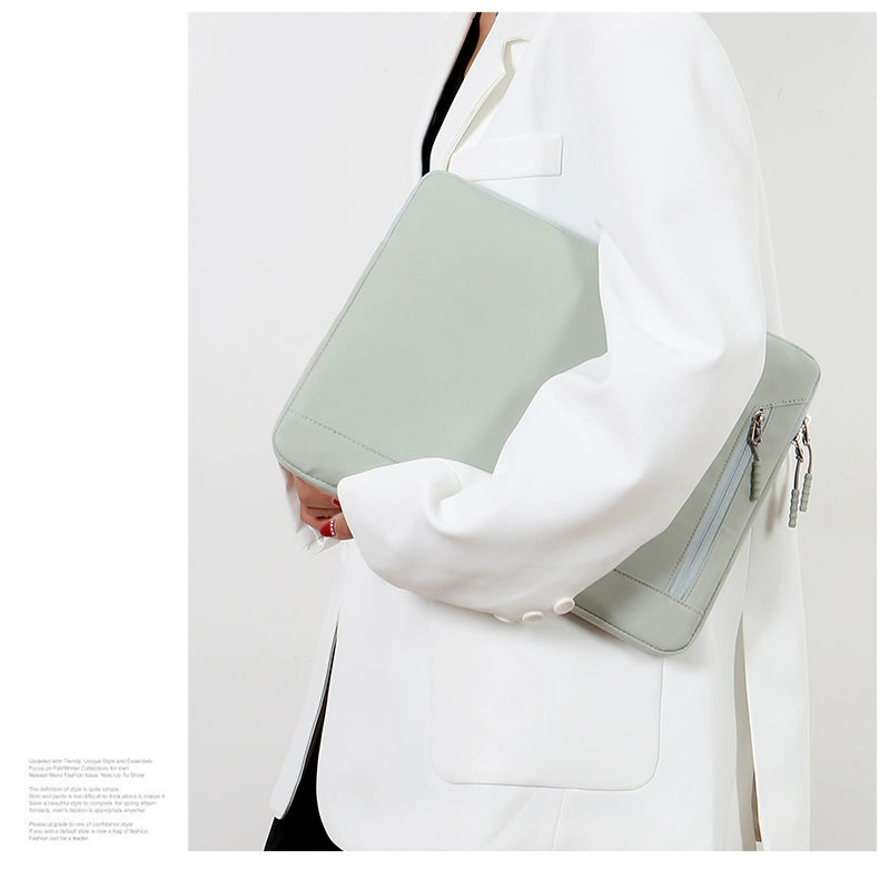 Suitable for Lenovo Saver Y9000p Laptop Liner Bag Y9000 Game Book R9000/Y7000 Waterproof 2025 Shockproof Fleece-lined Protective Case 15.6-Inch/16-Inch Computer Bag