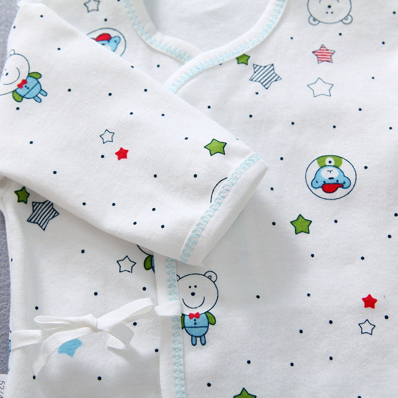 Gown Newborn Clothes 0-3 Months 6 Baby Cotton Underwear Summer Thin Newborn Baby Suit Spring & Fall