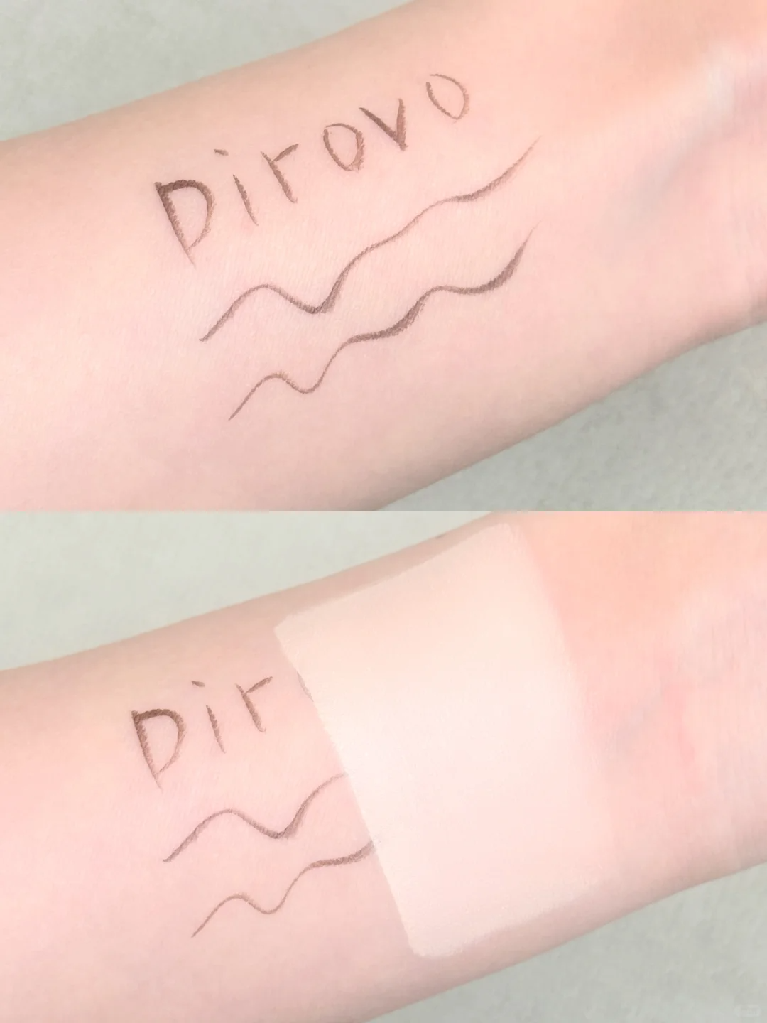 DIROVO Cream Concealer Foundation Moisturizing Creamy Gloss Luster Foundation Makeup Cosmetics