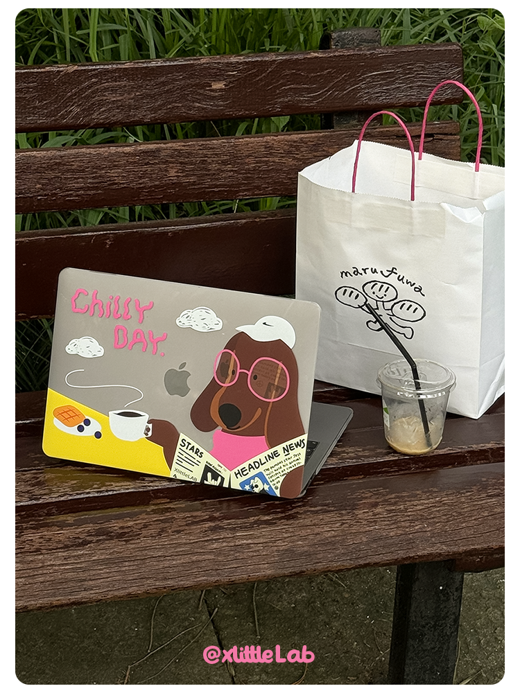 Laboratory Cute Transparent Light Protective Case