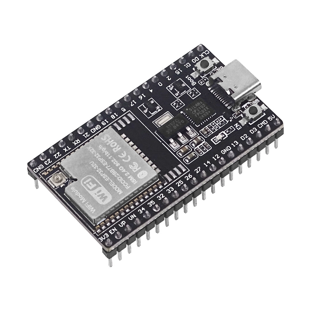 ESP32-DevKitC Development Board Can Be Equipped with WROOM-32D/32U Wrover Module TYPE-C Interface