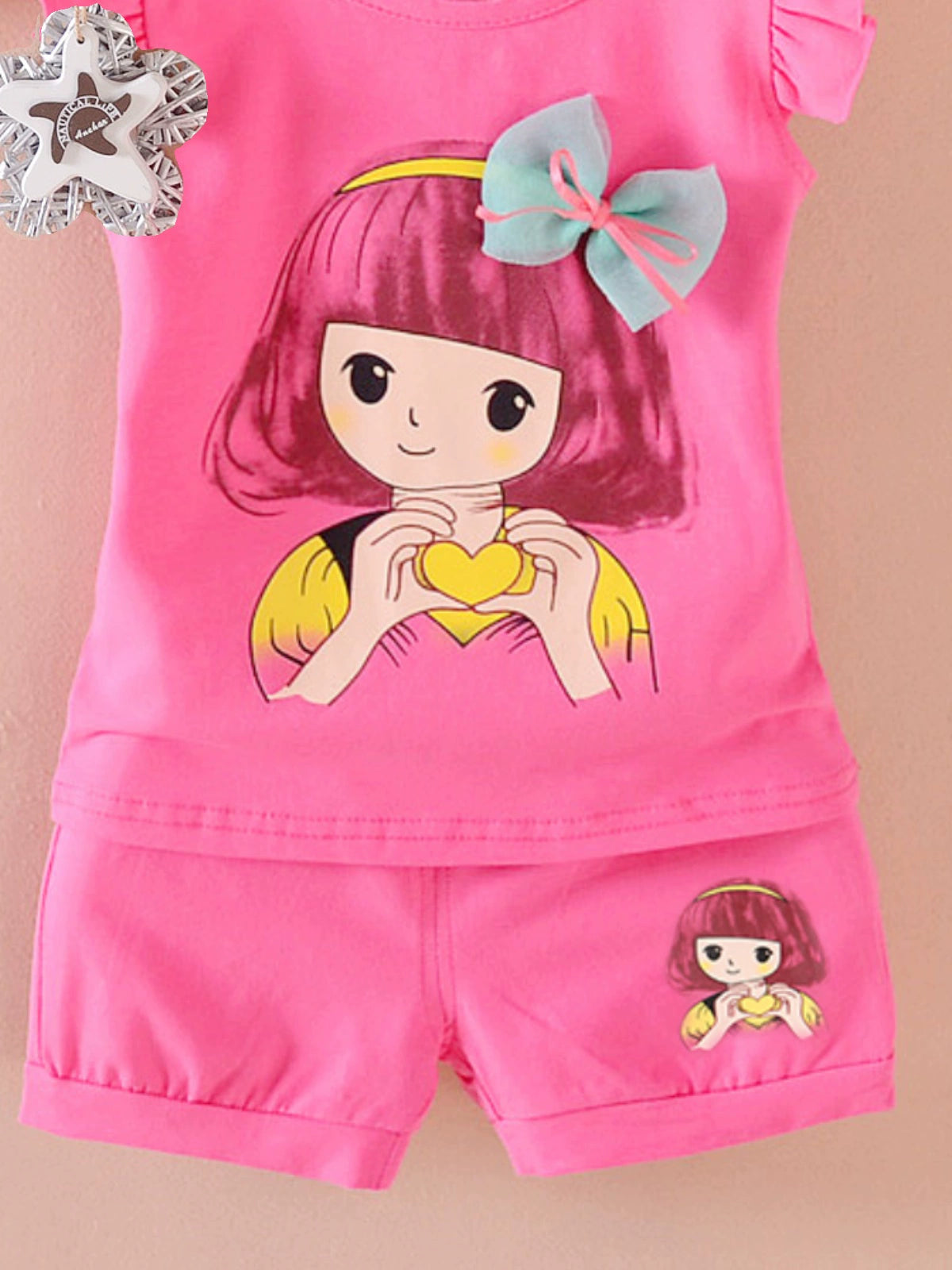 One-Year-Old Vest Little Girl Summer Pure Cotton Children's Clothing