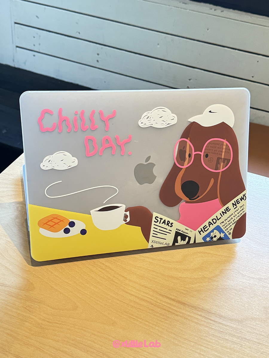 Laboratory Cute Transparent Light Protective Case