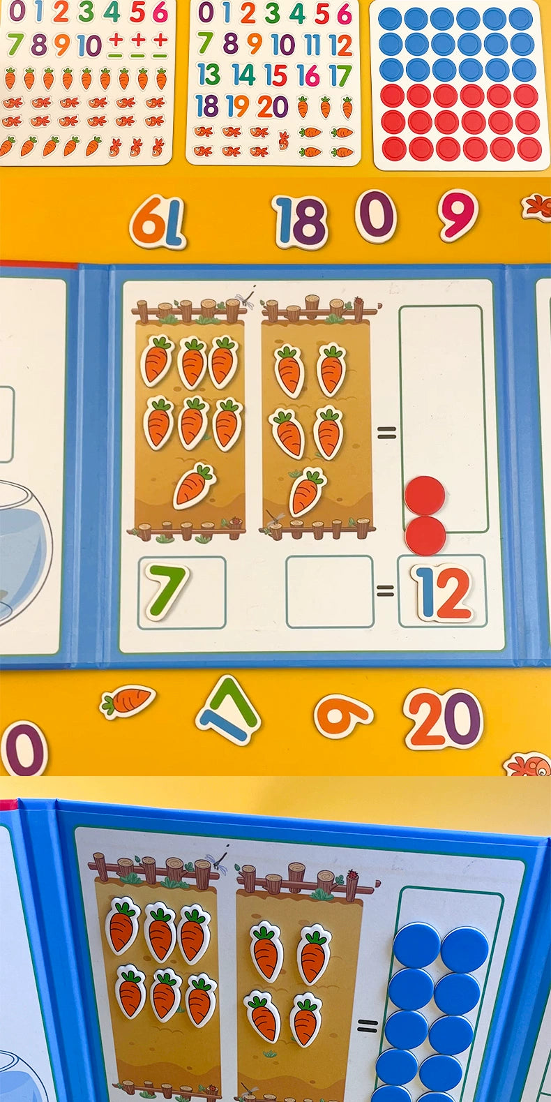 Kindergarten Mathematics Addition and Subtraction Teaching Aids Digital Decomposition Kids First Grade Arithmetic Enlightenment Educational Toys Handy Gadget