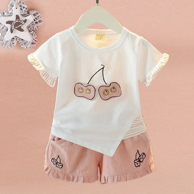 One-Year-Old Vest Little Girl Summer Pure Cotton Children's Clothing