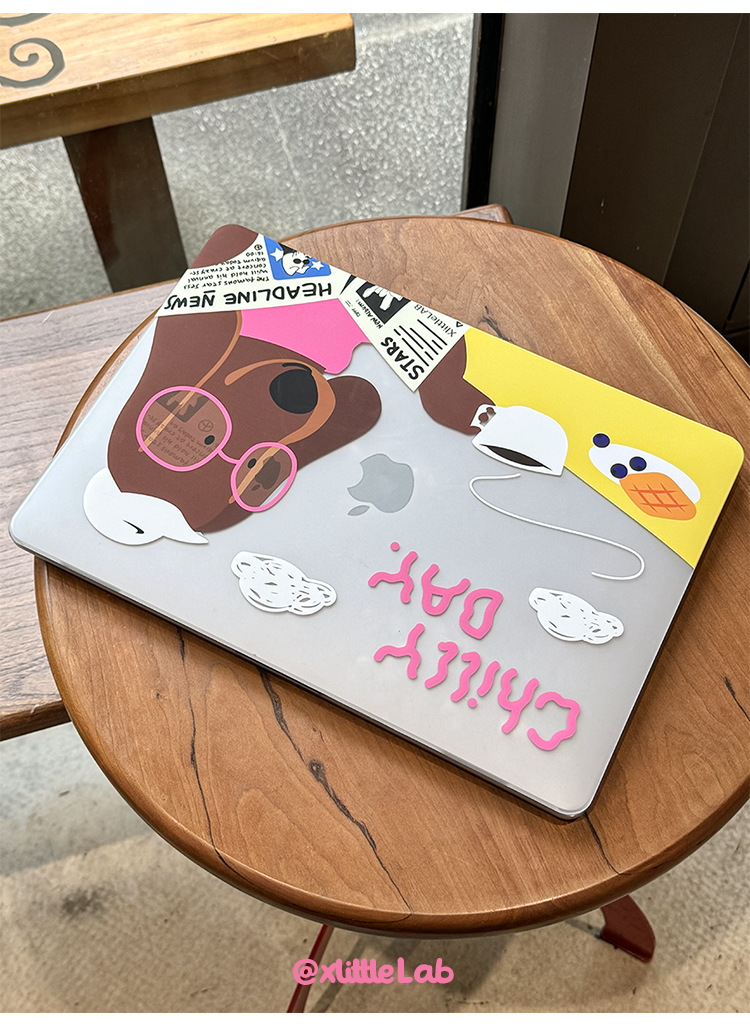 Laboratory Cute Transparent Light Protective Case