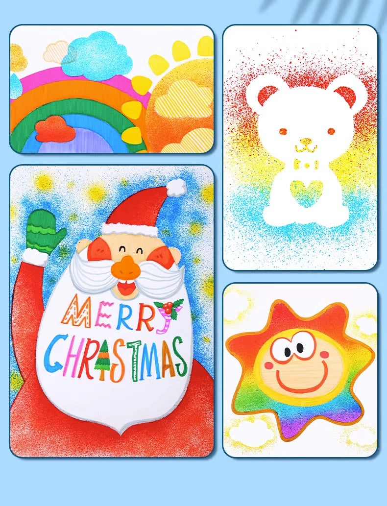 Master 12-Color Children's Watercolor Painting Tools Spray Pen