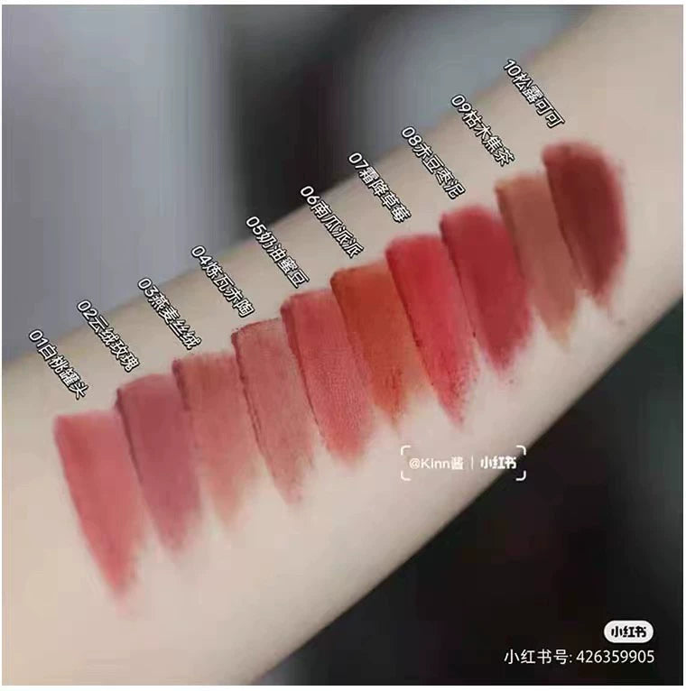 Flower Knows Lipstick And Lip Cream Moisturizing Non-sticky Glossy mirror surface Hydrating Long-lasting