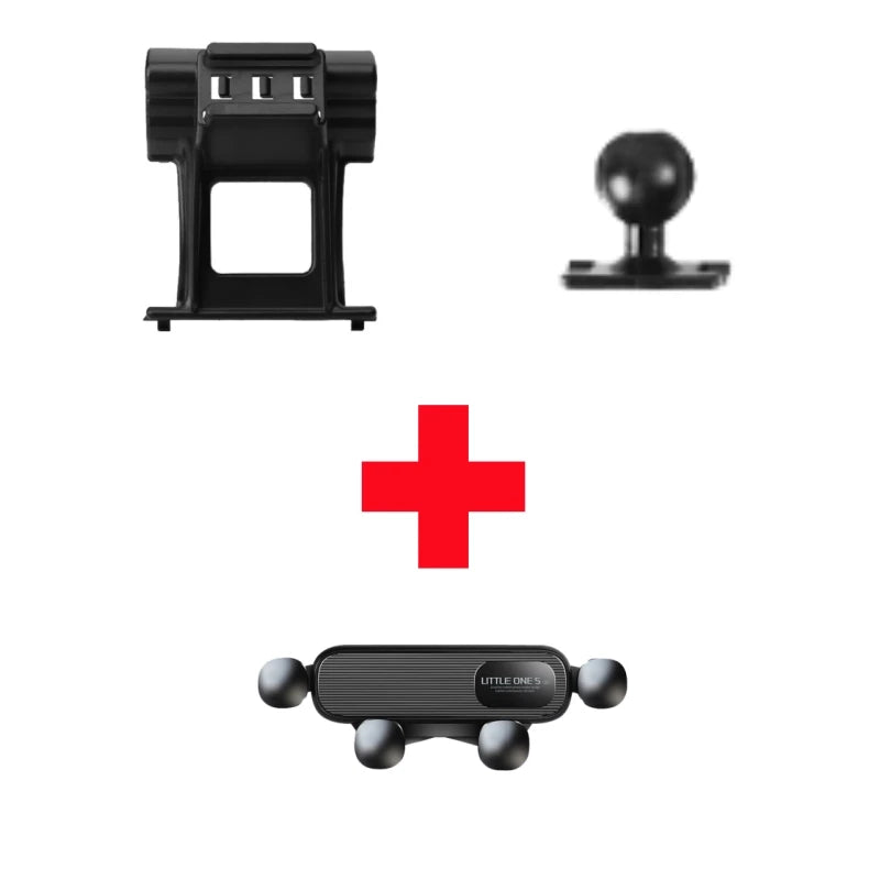 LIMUD Car Phone Holder Special Fixed Base For AUDI A6 C8 A7 C9 2019-2024 Wireless Charger Bracket Auto Interior Accessories