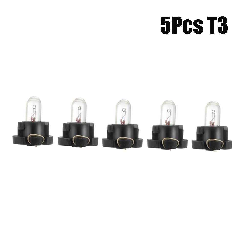 5/10Pcs T3 T4.2 Led Bulbs Car Interior Lights Auto Warming Indicator Lamp 12V 4300K Yellow Warm LIght For Car