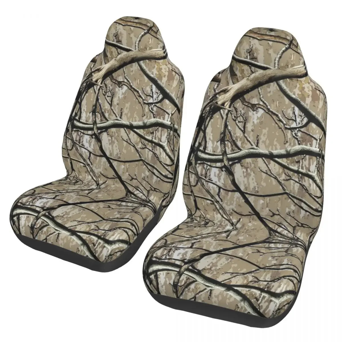 Camouflage Hunting Universal Car Seat Cover Four Seasons For SUV Tree Car Seat Covers Fiber Seat Protector