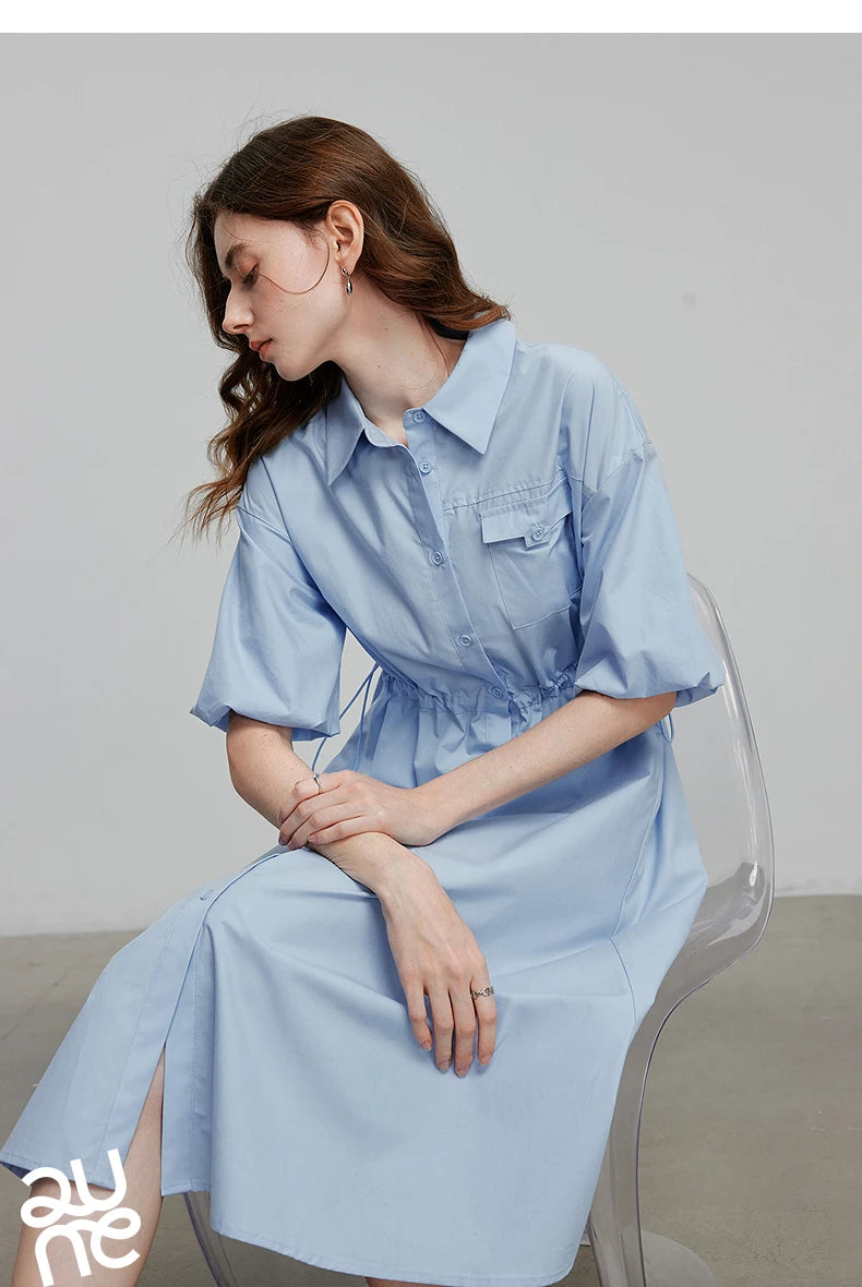 TOYOUTH Women Dress 2025 Summer New Elegant Dress 8529029