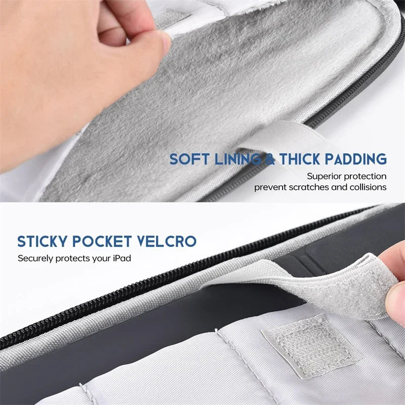 Waterproof Shockproof Handle Bag Laptop Sleeve Case for Macbook Air Pro 16 15 13 Inch M4 M3 M5 Chip Mac Book Cover Accessories