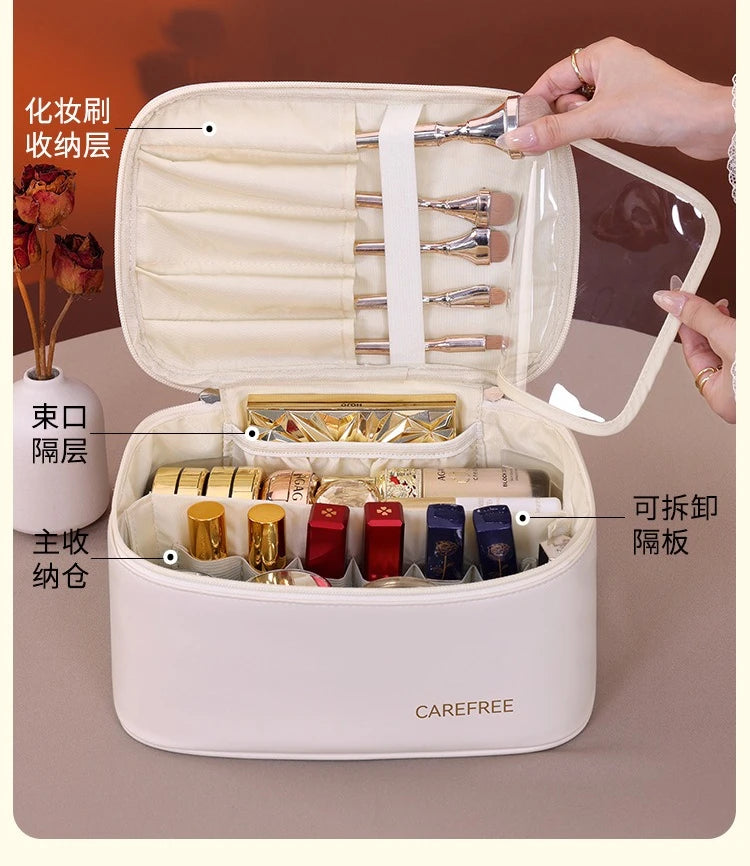 Multifunctional Cosmetic Bag Large Capacity Makeup Organizer Case For Women Travel Toiletry Storage Pouch Toilet storage bag