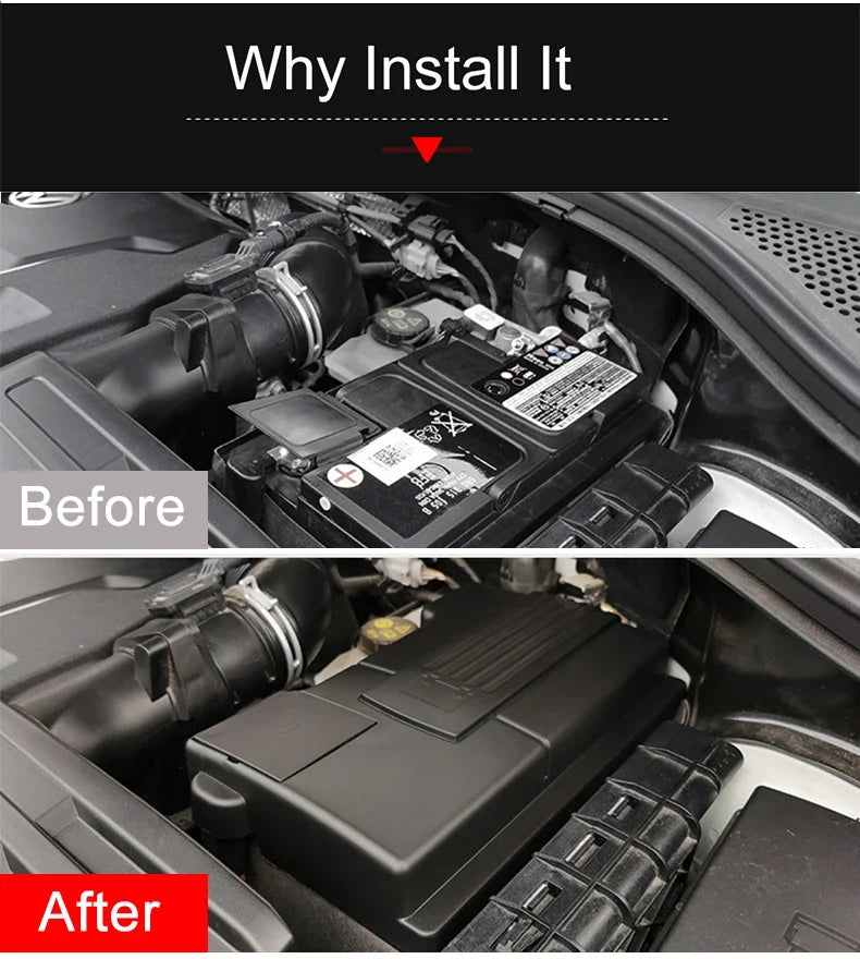 For Skoda Karoq Kodiaq Octavia 3 A7 MK3 5E For VW Tiguan MK2 2016-2022 Touran For Seat Leon MK3 Ateca Car Engine Battery Cover