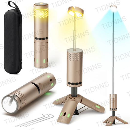 10000mAh Camping Light USB Rechargeable LED Emergency Lamp Outdoor Portable Lanterns with Magnetic for BBQ Tents Battery Bulb