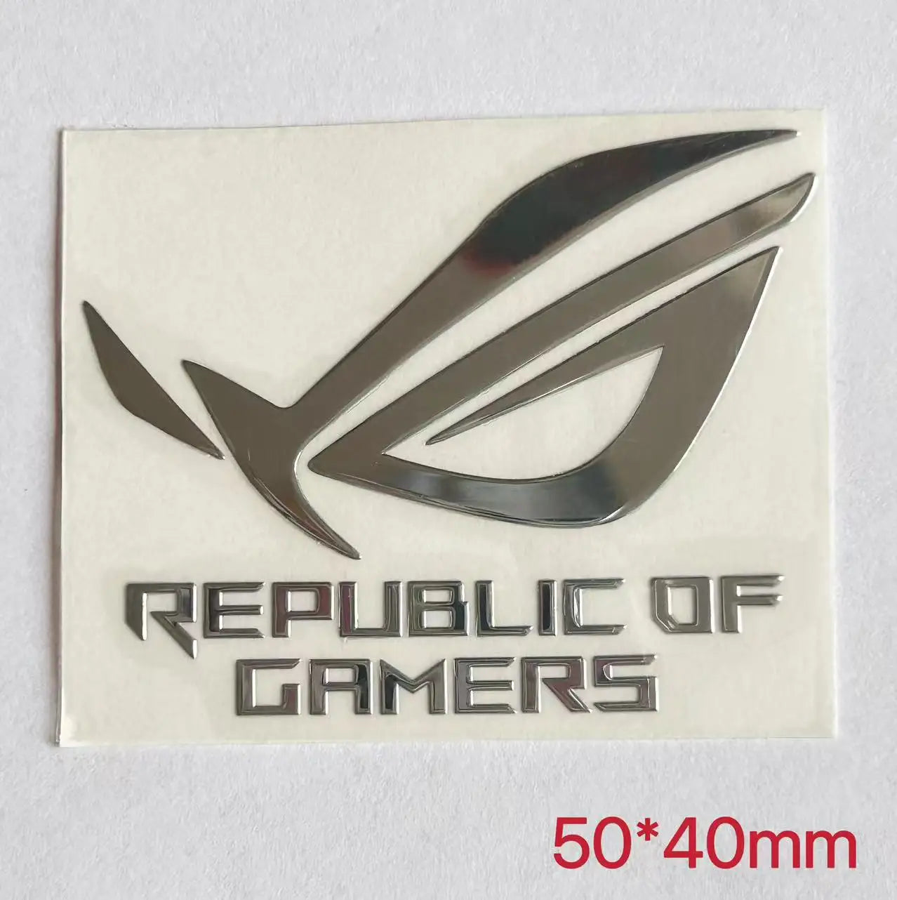 Asus ROG player Country Metal sticker Asus mobile phone laptop tablet shell metal sticker