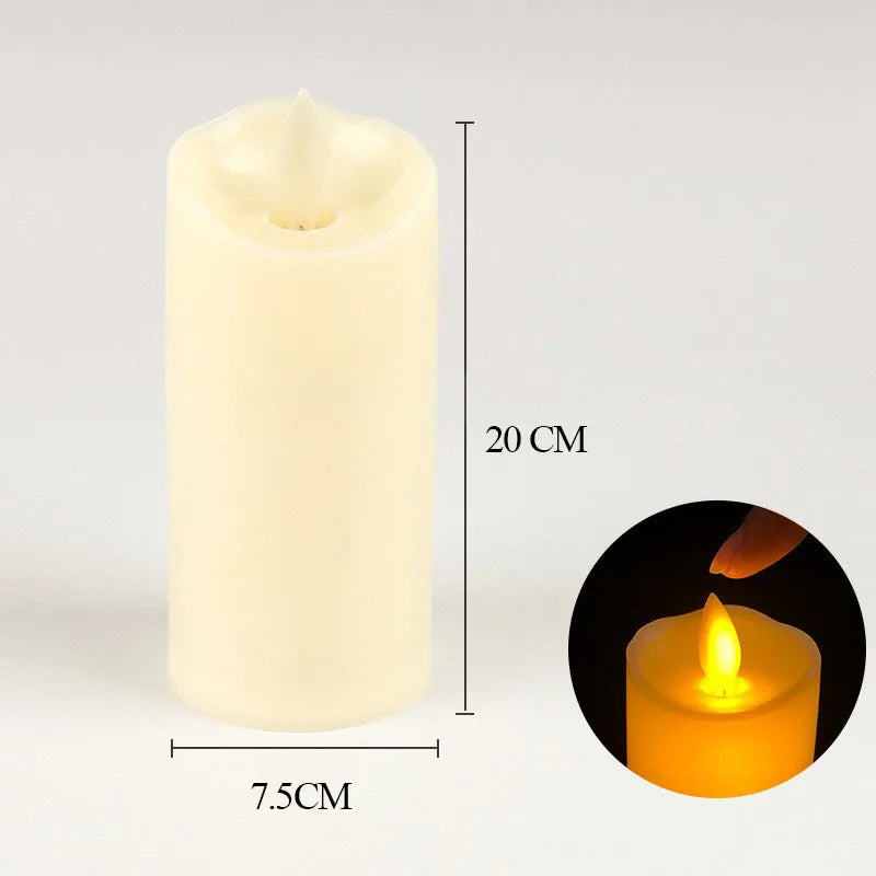 Christmas decorative LED electronic candle lamps,suitable for birthday,hotel,wedding and party decoration fake candle holders