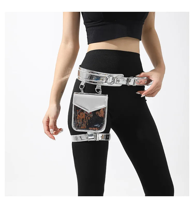 Belt Bag Mini Bag Waist Bag Leg Bag Sports Fitness Running Bag With Yoga Pants Headset Lipstick Bag Fanny Pack Purse Waist Pack