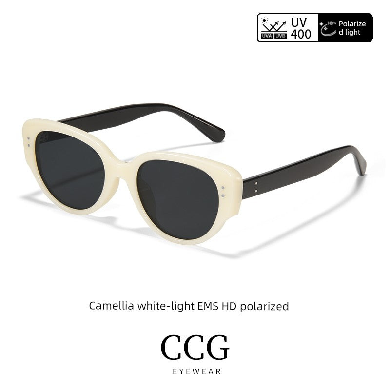 GM Myopic Sunglasses Men Can Wear Degrees for Driving Sun Protection UV Protection 2025 New Sunglasses Women