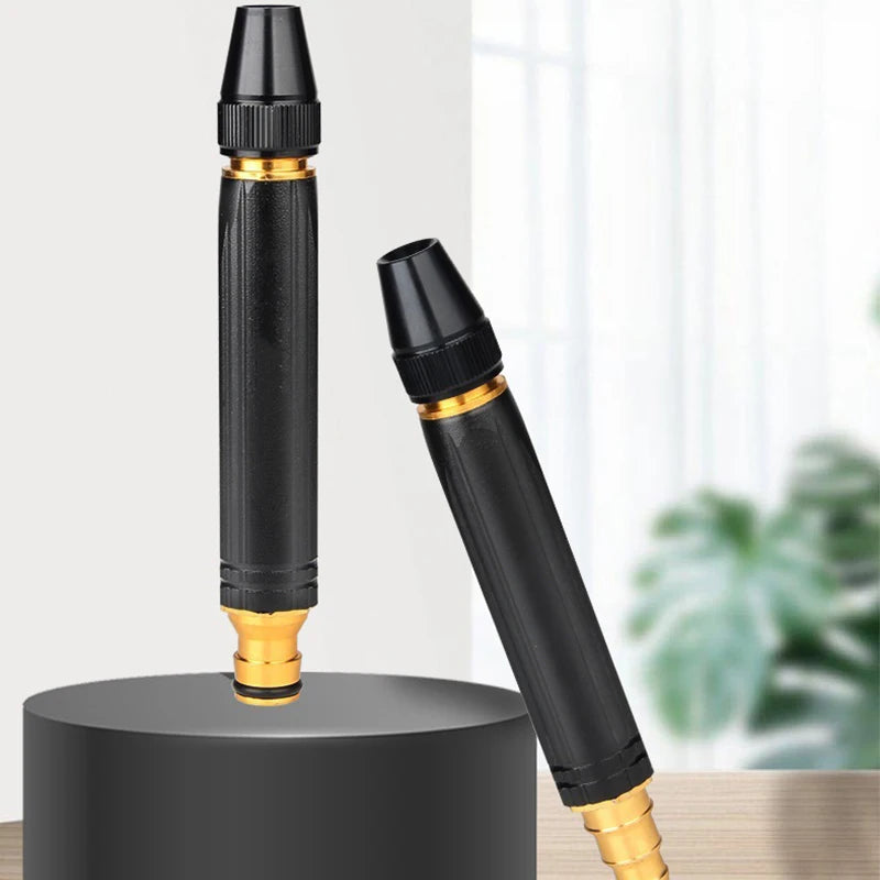 High Pressure Car Spray Gun Adjustable Car Wash Water Gun Sprinkler Connector Hose Sprinkler for Car Cleaning Garden Watering