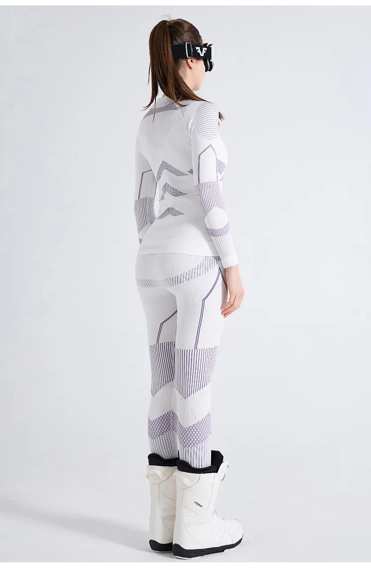 Ski Quick-drying Clothes Intimatesheattech Compression Sweat-wicking Breathable Women's Outdoor Hiking Sportswear Functional