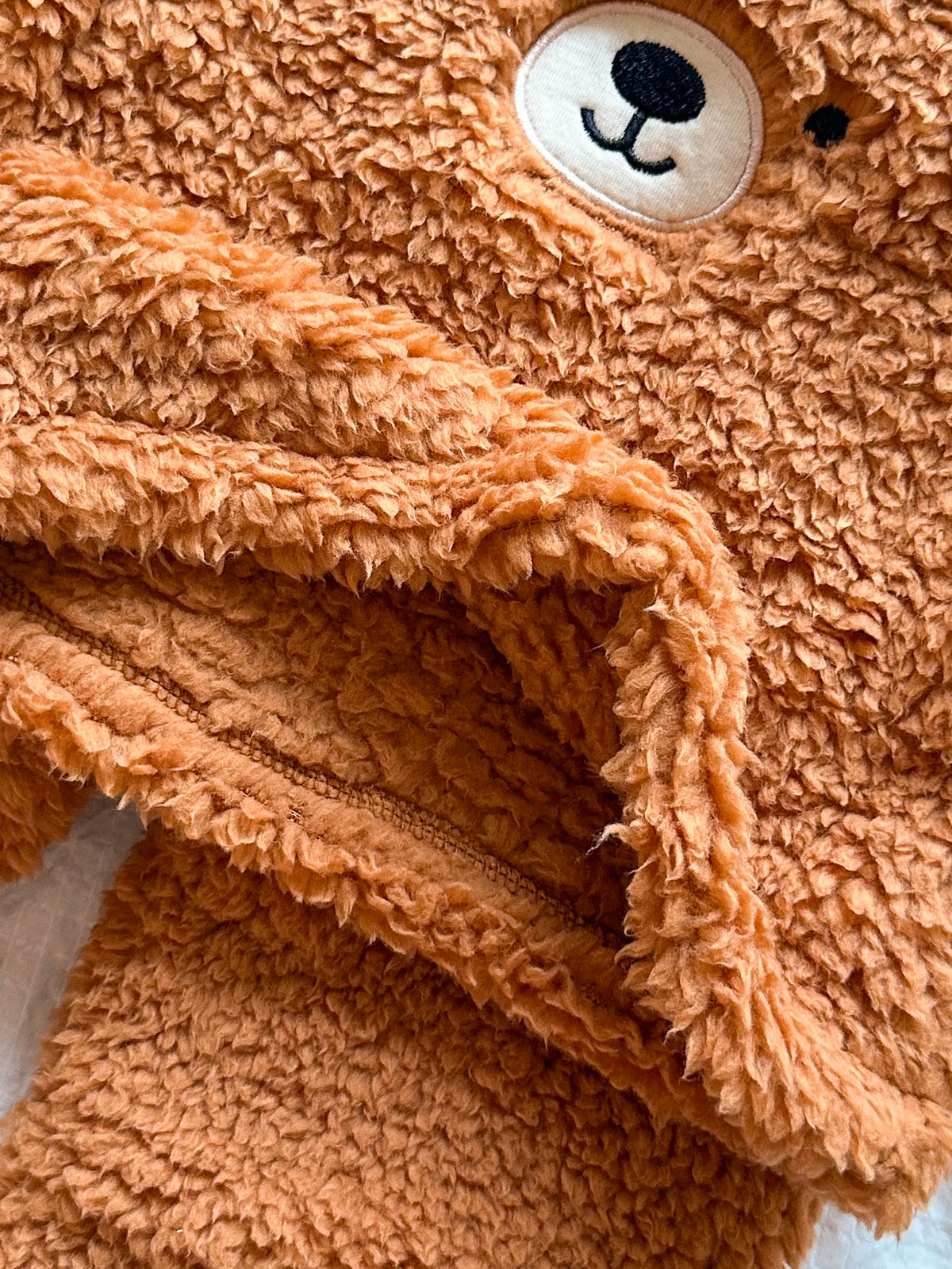 Winter Girls Fleece Suits Autumn New Children Thick Clothing Sets Baby Unisex Fashion Soft Cute Bear Plush Warm Two Pieces