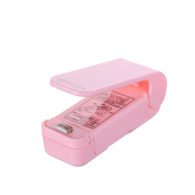 Portable Heat Bag Sealing Machine Package Sealer Bags Plastic Food Bag Closure  Food Packaging Heat Sealer Kitchen Gadget