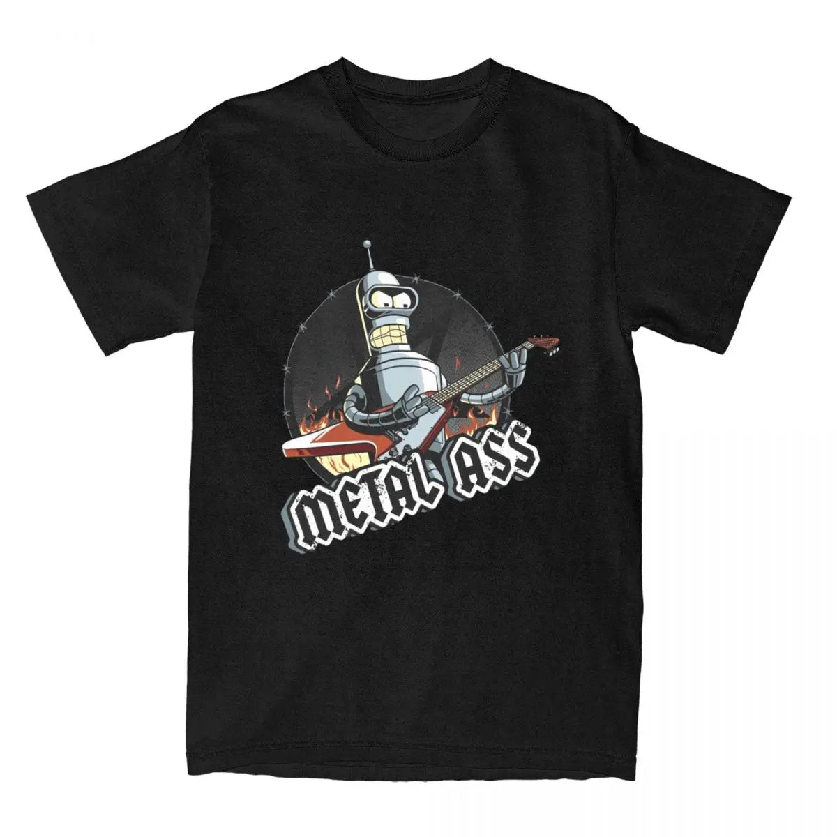 Men Women's Futuramas Comics T Shirts 100% Cotton Tops Novelty Short Sleeve Crewneck Tees 4XL 5XL 6XL T-Shirt