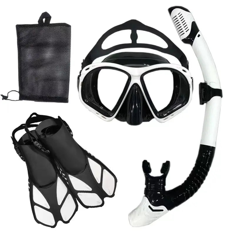 Snorkeling Scuba Diving Mask Free Diving Goggles Silicone Skirt Panoramic Dive Mask For Adults Swimming Snorkeling