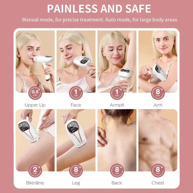 Professional Permanent Hair Removal Ipl Machine Cheap 9 Gear Laser Ipl Customized Flashes 999,999 Remove Hair for Women Man
