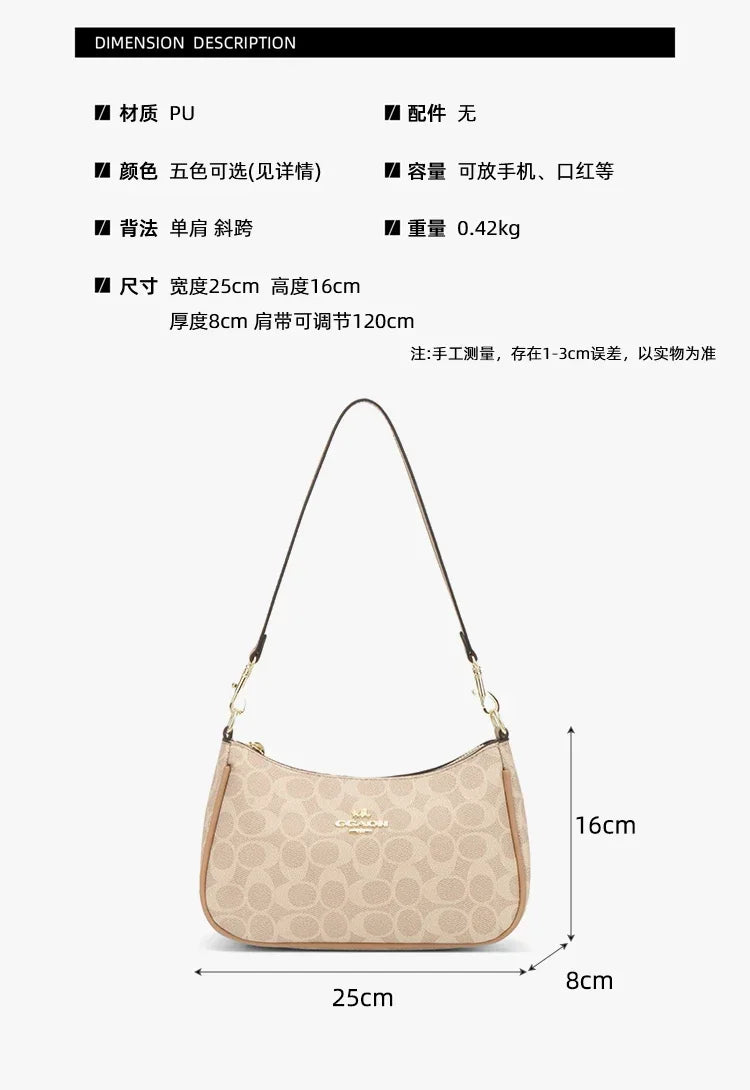 Luxury Women High End Leather Elegant Fashion Tote Bag Designer Shoulder Handbag For Modern City Lifestyle And Daily Use