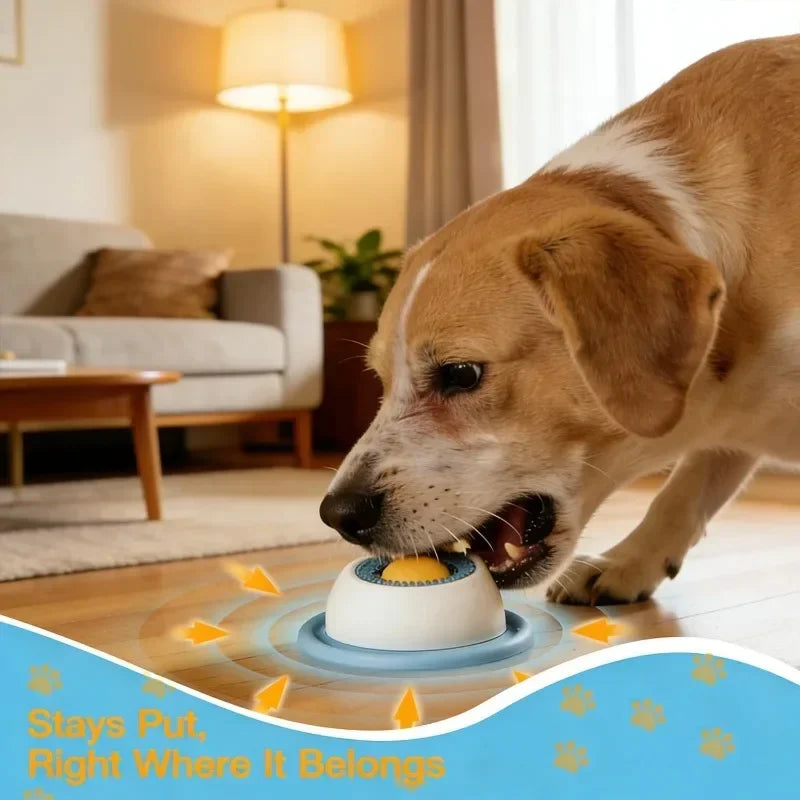Pet Lick Feeder Bowl Slow Feeder for Dogs Cats Anti Anxiety Interactive Treat Toy Non-Slip Suction Licking Mat for Oral Care
