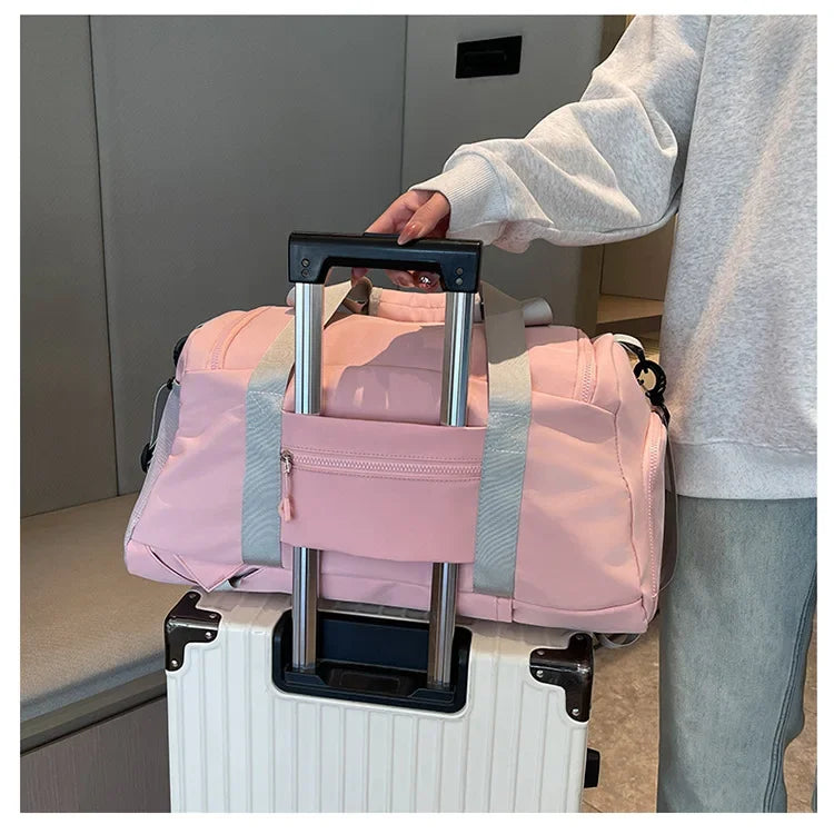 Korea Mommy Bag Baby Stroller Nappy Bag Baby Diaper Organizer Portable Tote Bags Maternity Multi-function Travel Messenger Bags